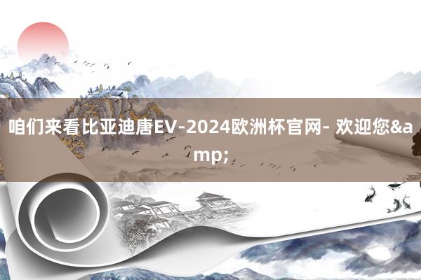 咱们来看比亚迪唐EV-2024欧洲杯官网- 欢迎您&