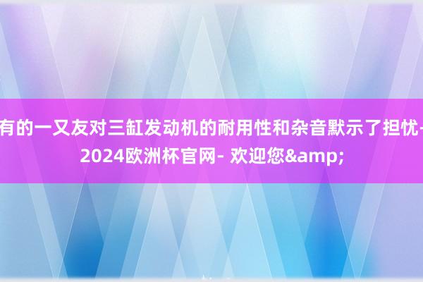 有的一又友对三缸发动机的耐用性和杂音默示了担忧-2024欧洲杯官网- 欢迎您&